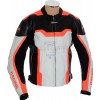RTX Neon Red Arbiter Sports CE Biker Jacket